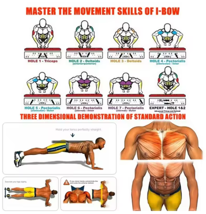 Foldable Push Up Board