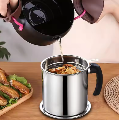 Stainless Steel Oil Filter Pot